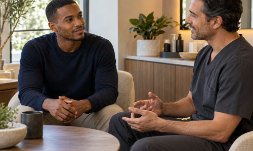 mens medspa consultation young 22